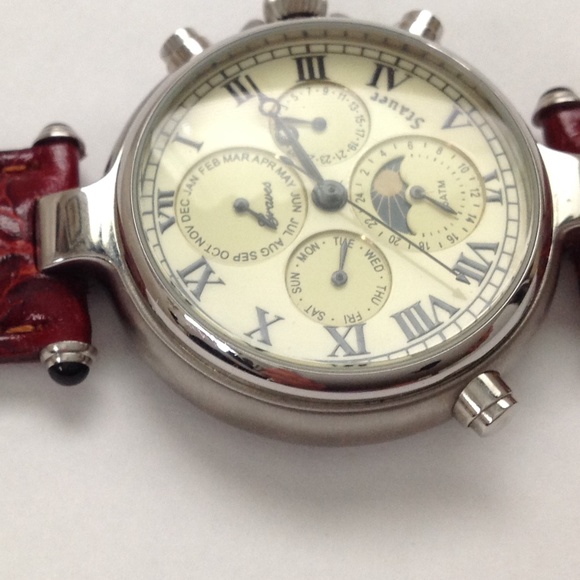 Men' s Silver Automatic Stauer Watch - Picture 3 of 12